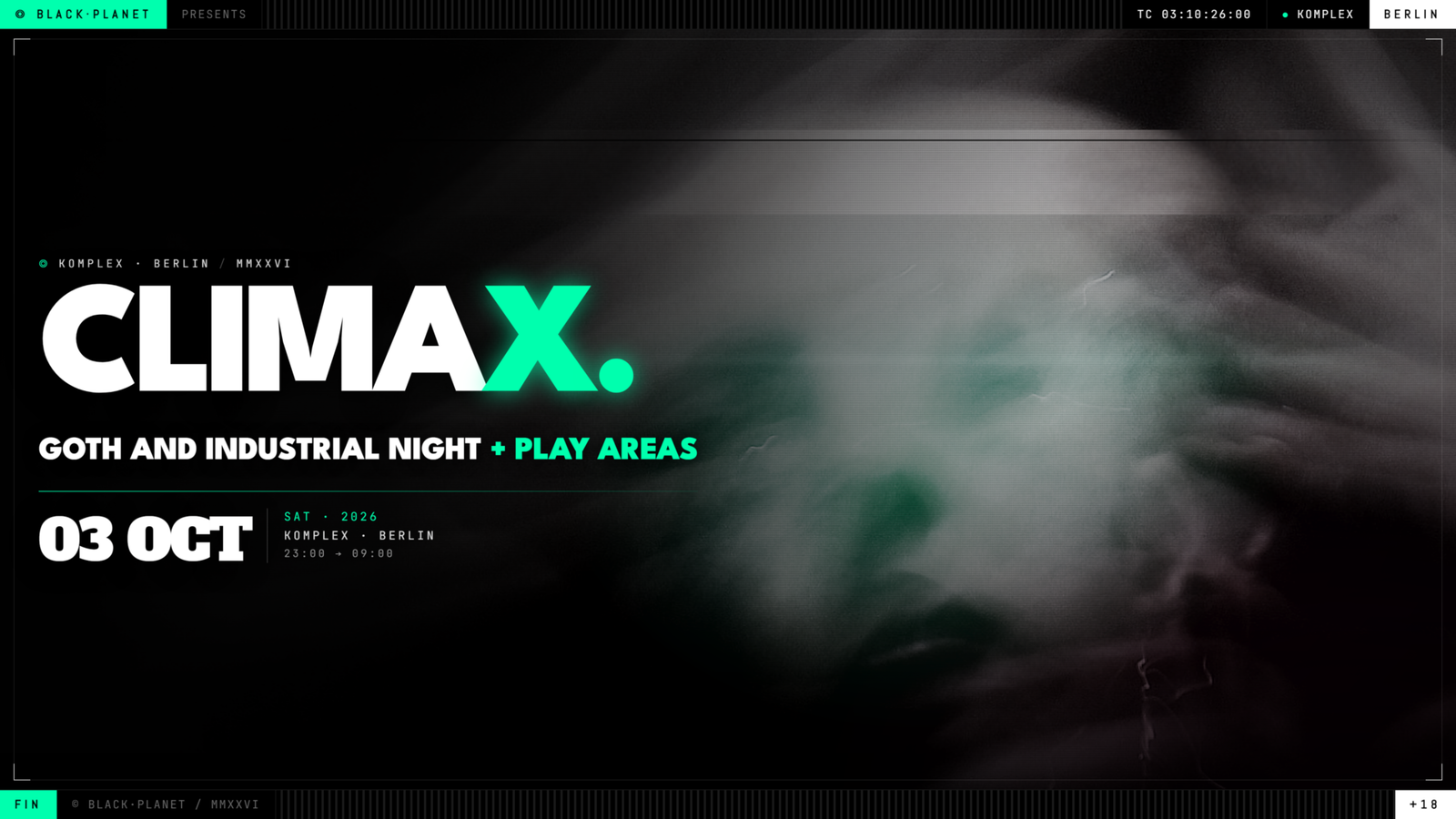 Climax Club (Berlin) – October 3