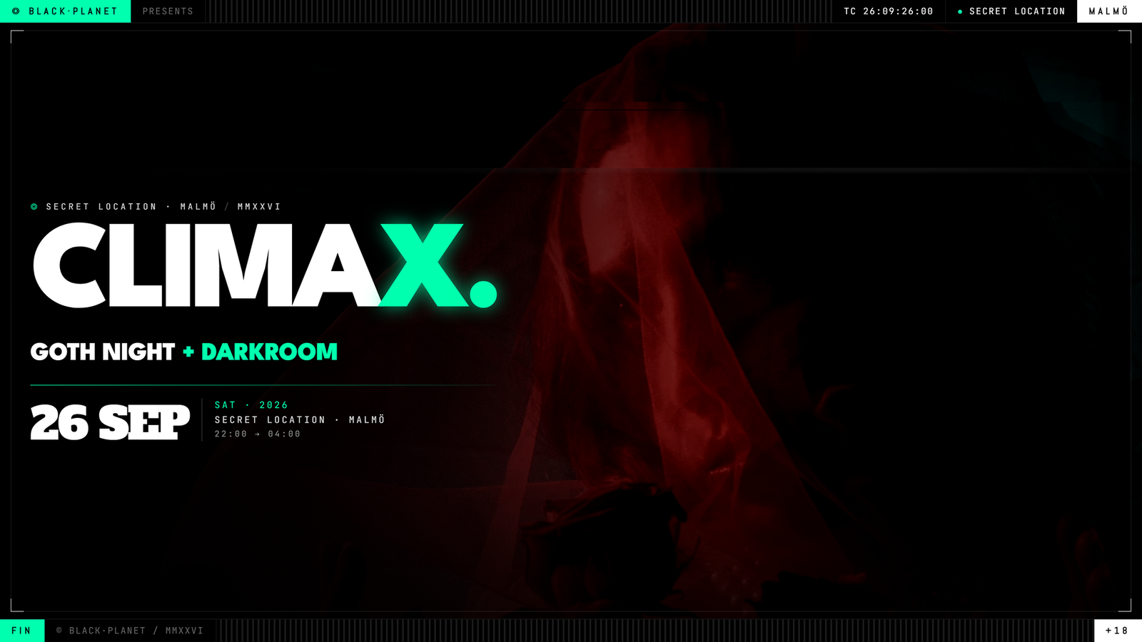 Climax Club (Malmö) – September 26