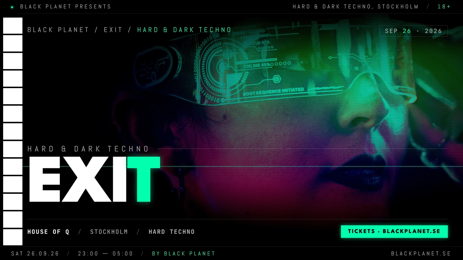 EXIT! – Hard Techno – September 26