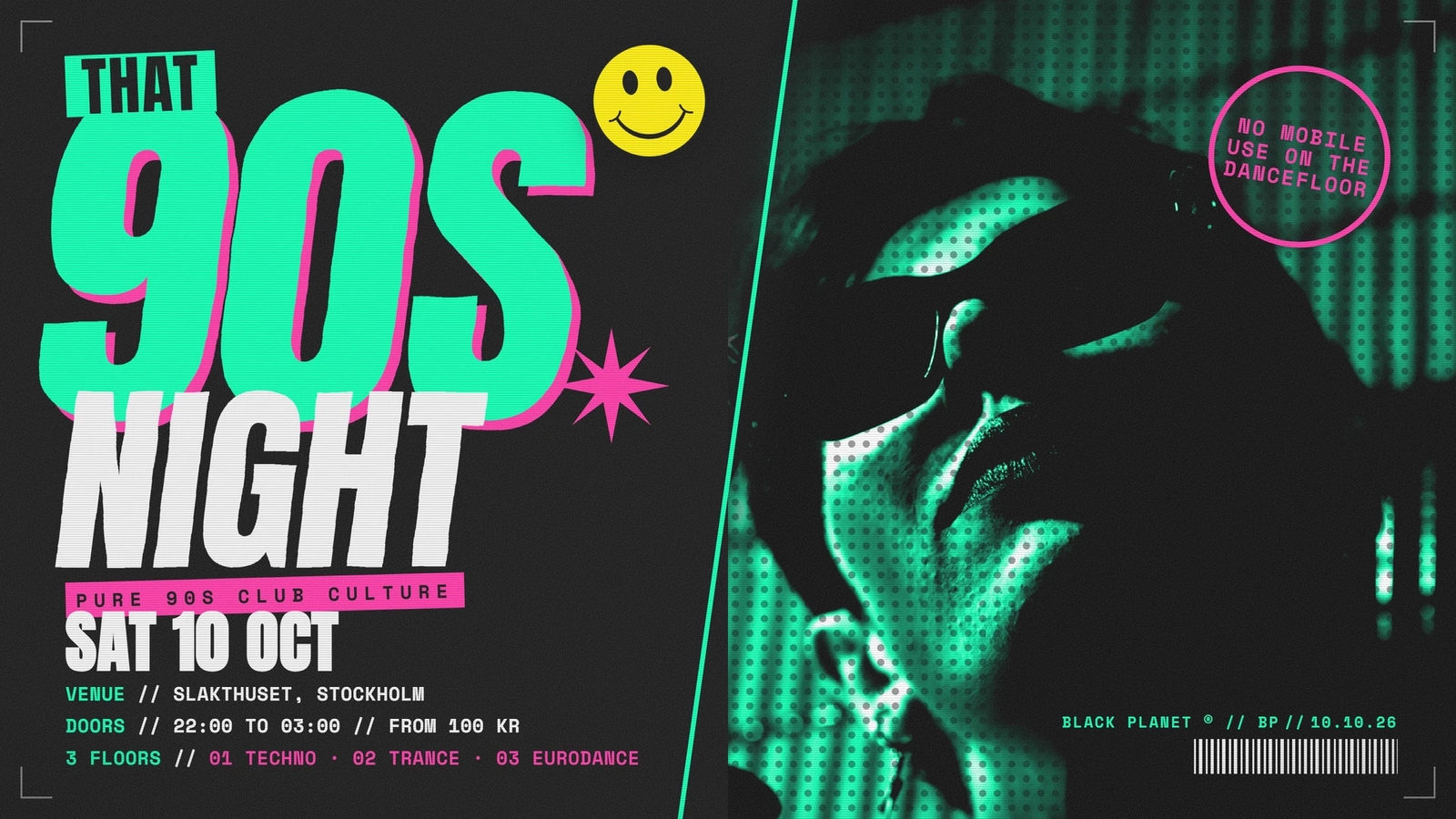 That 90s night – October 10
