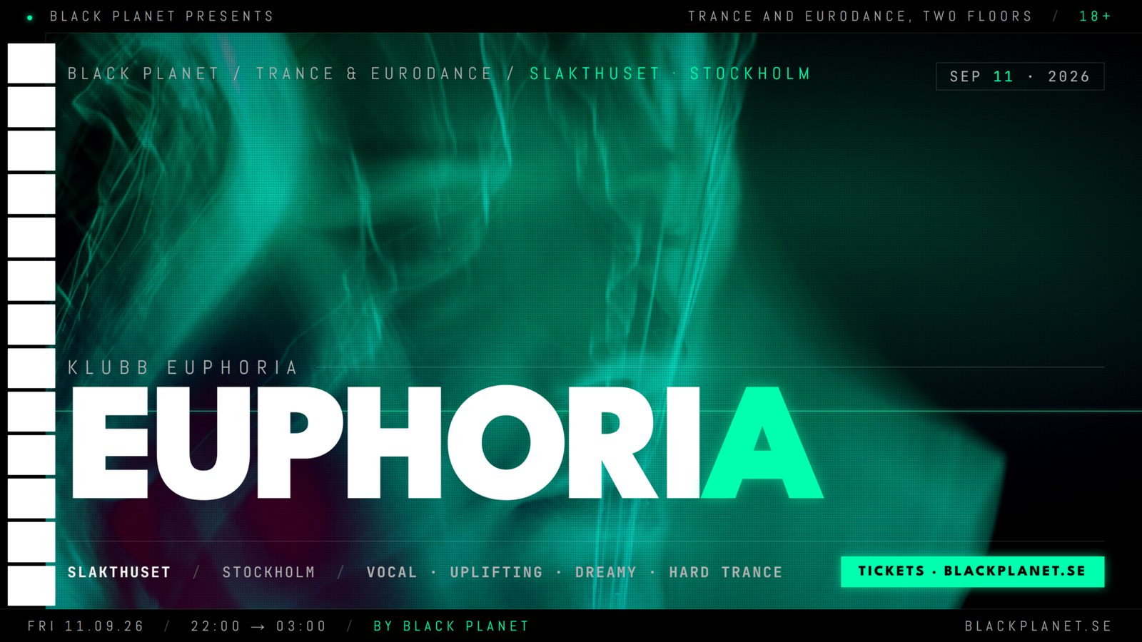 Klubb Euphoria – Trance & Eurodance – September 11